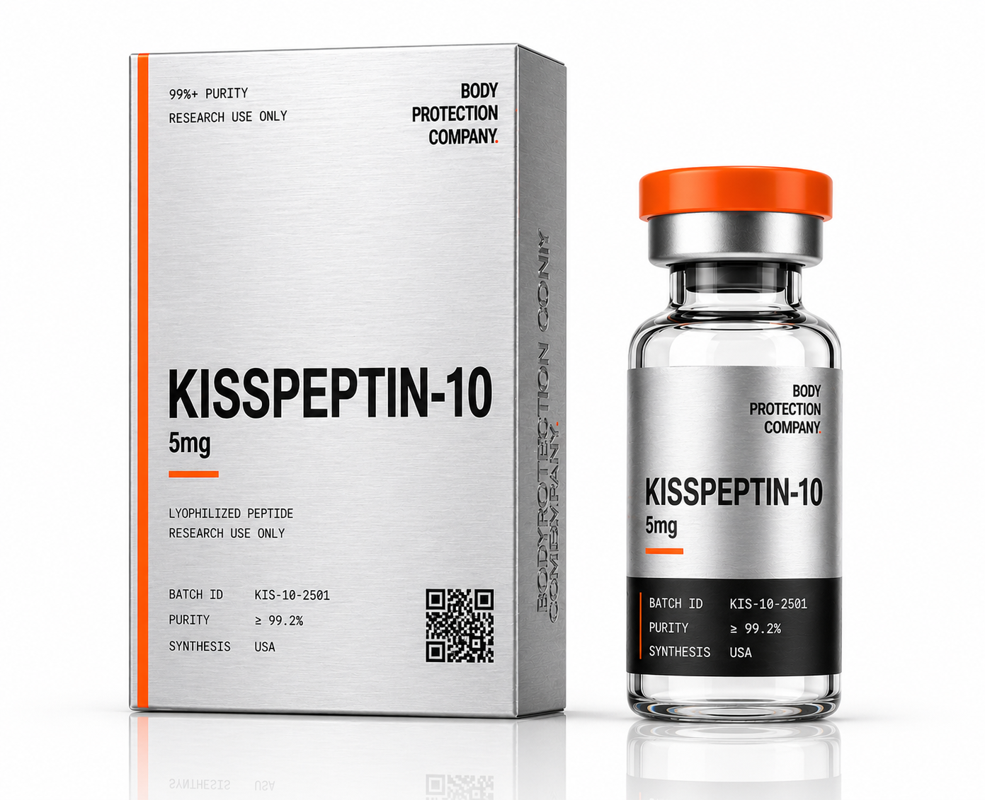 Kisspeptin-10 Body Protection Company product mockup